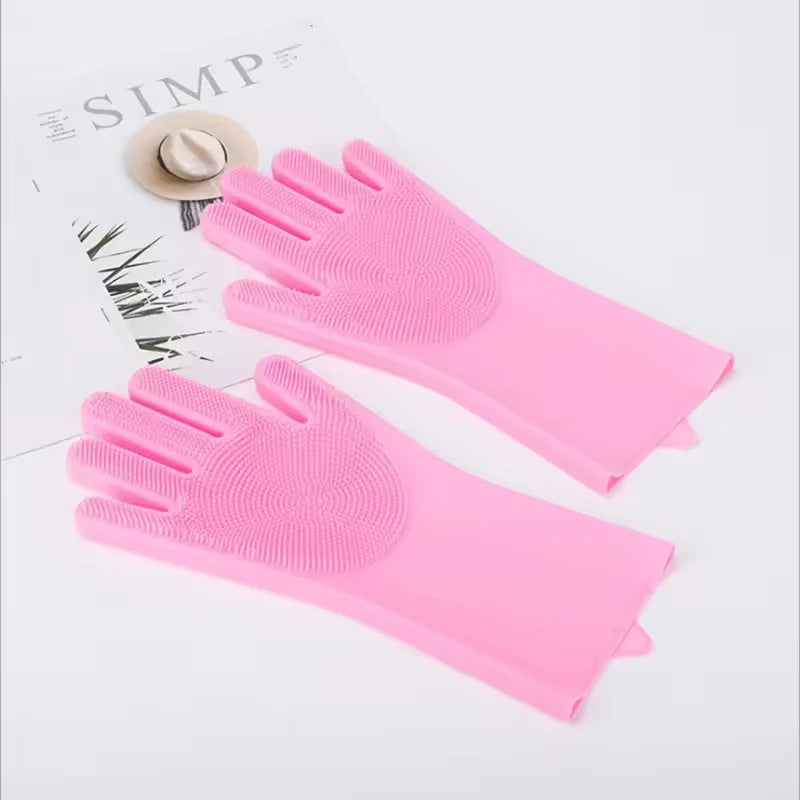 Multi-Functional Scrubbing Bath Glove