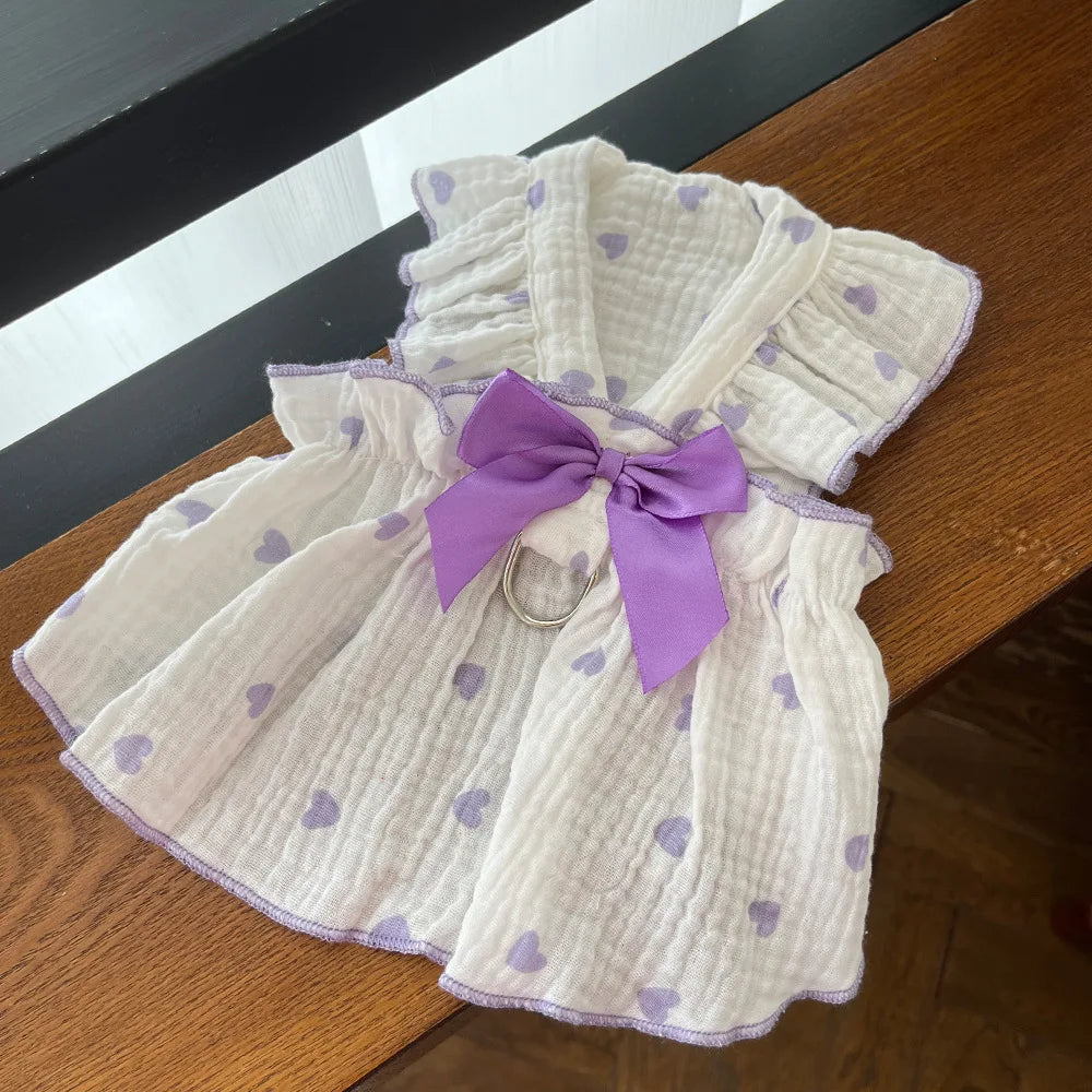 Sweet Cotton Pet Skirt Dress