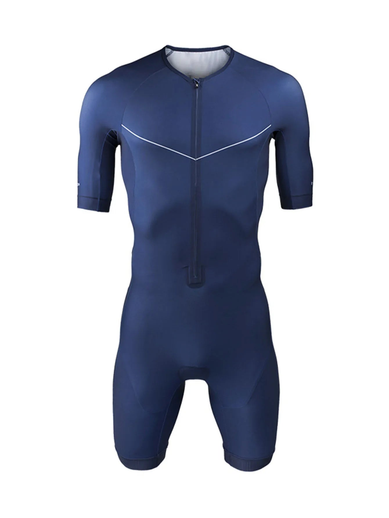 Righttrack Triathlon Race Suit Men's Short Sleeve Skinsuit Long Distance Tri Suits Performance Swimming/Cycling