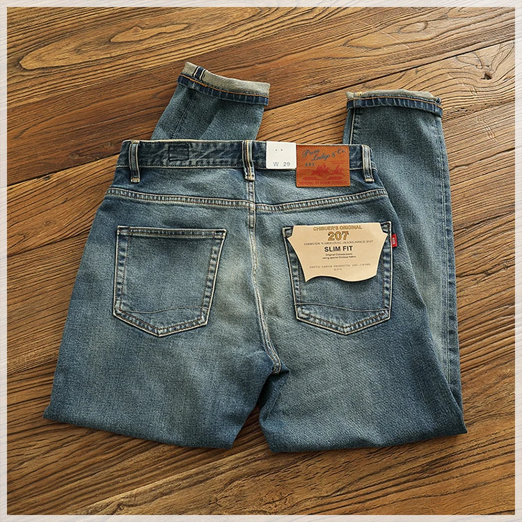 oz Red Denim Jeans for