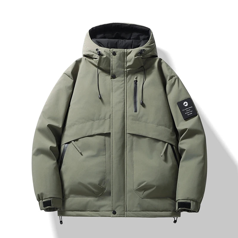 Thick Hooded Hiking Jacket