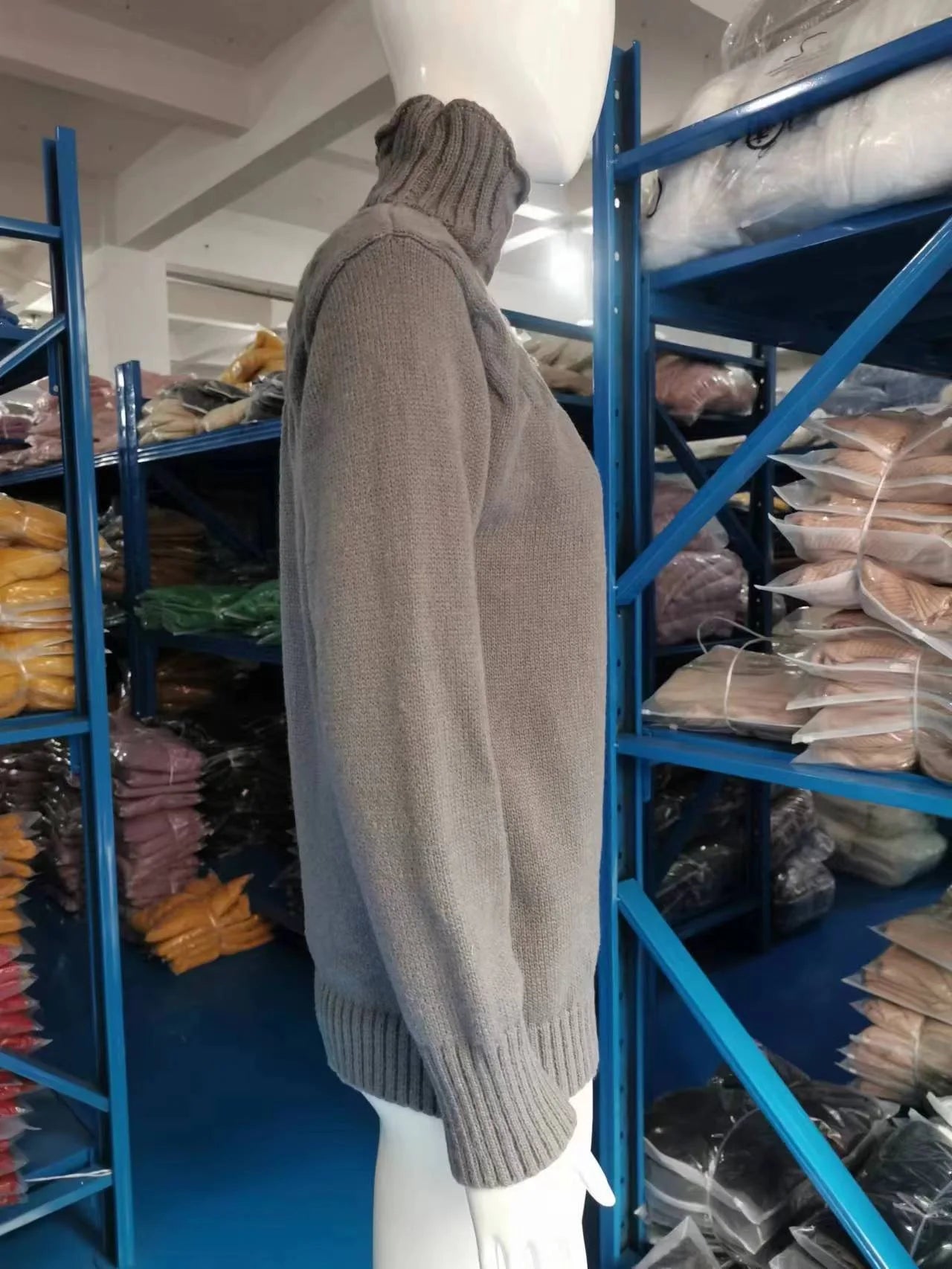 Winter Turtleneck Knit Pullover Sweater