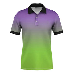 Gradient 3D Print Street Polo