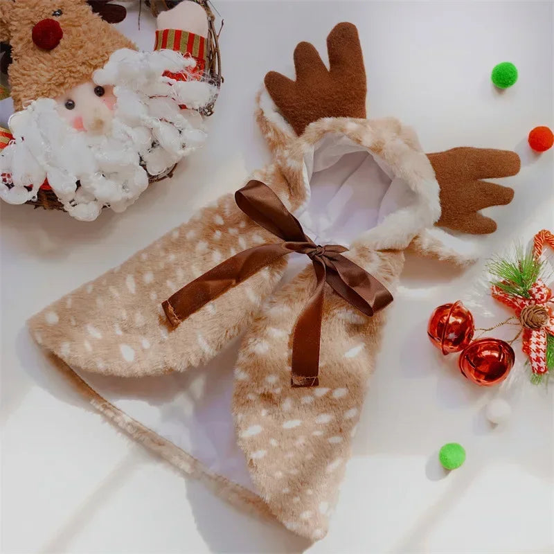 Elk Cape Pet Christmas Costume