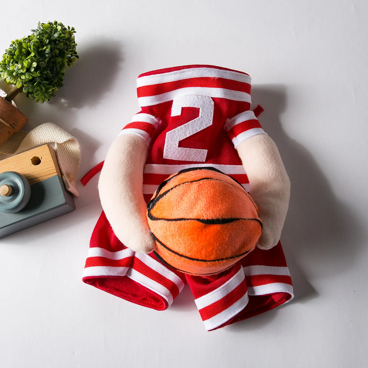 Basketball Costumes Dog Cat Pet Clothes Cute Puppy Sport Costume for Small Dogs Kitten Party  Ball Uniform Apparel