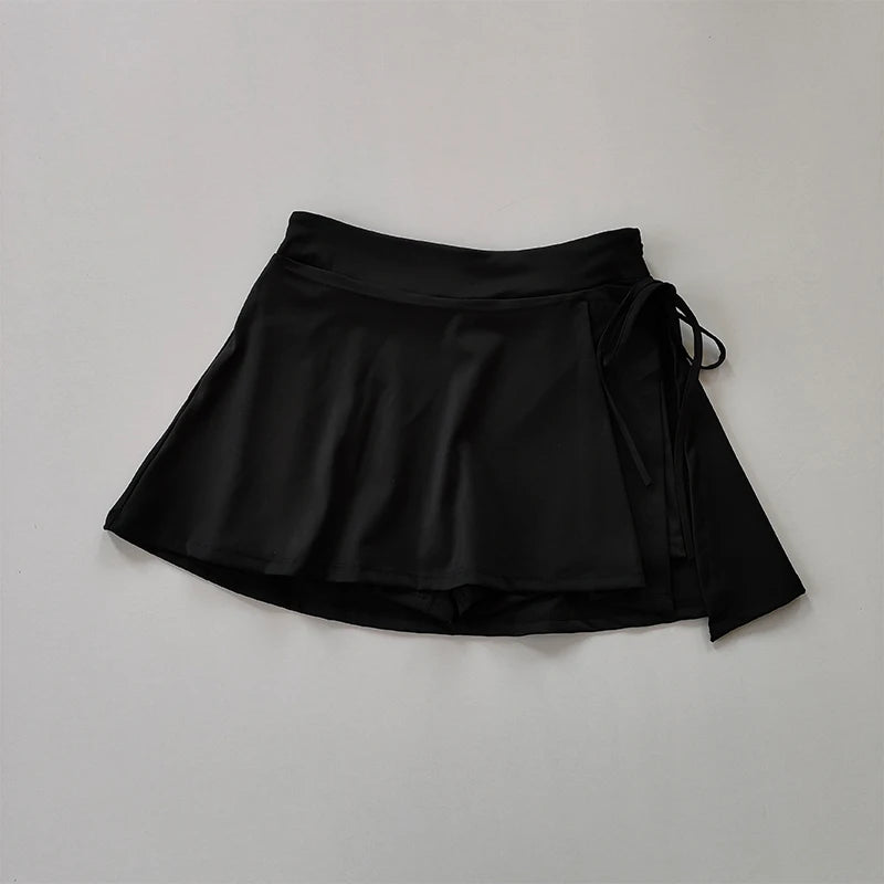 Sport Yoga Tennis Skirt Shorts