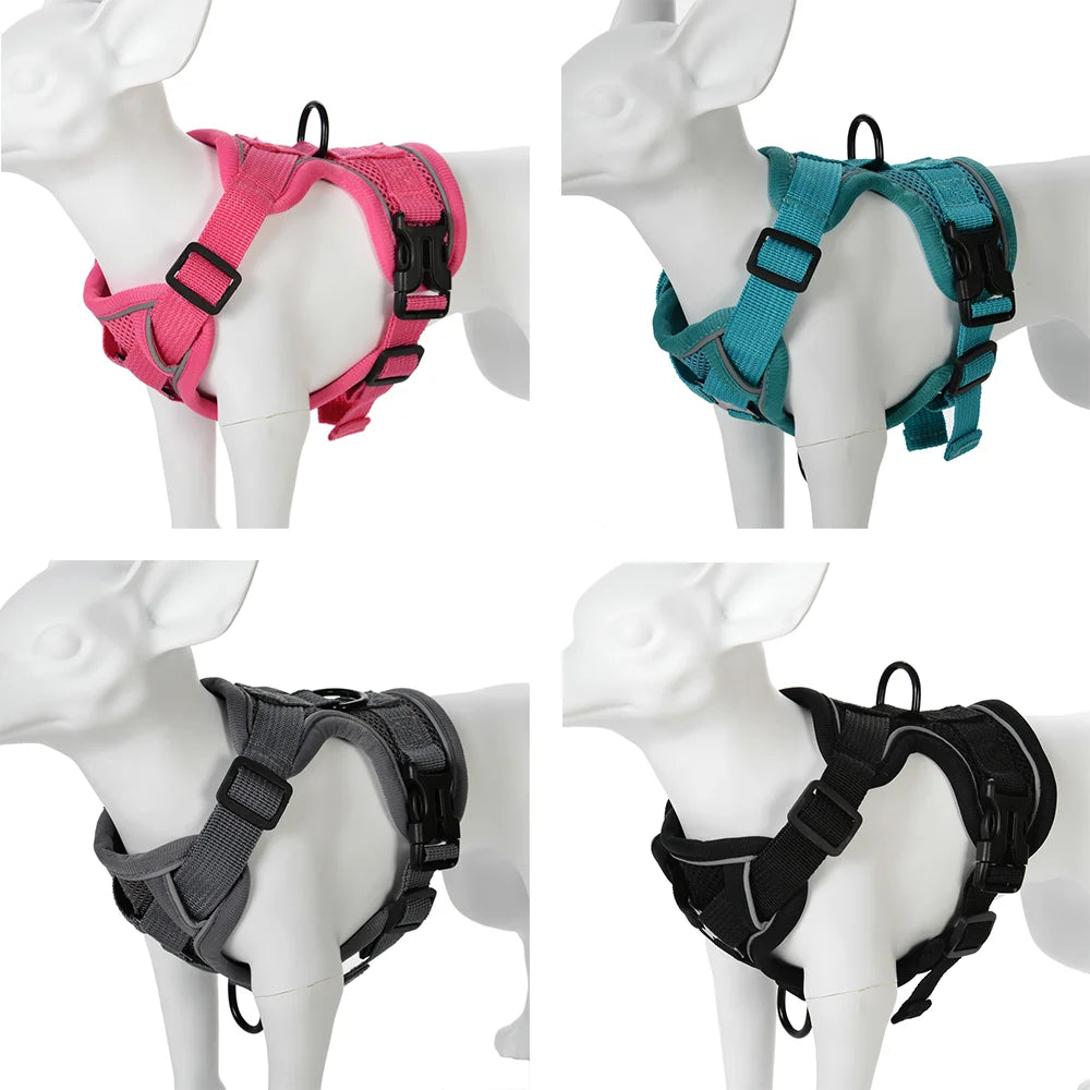 Harness and Leash Set Pet Accessories Dog Harness For Small Dog French Bulldog Pug Pitbull Puppy Pectoral Collar Chiens Supplies
