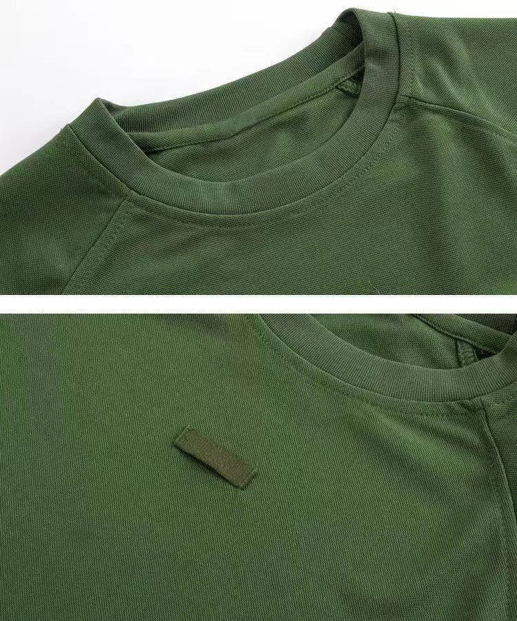 Mens Summer T-shirt Male Camping Hiking Trekking Tops Training Running Climbing Gym Breathable Pullover Casual Cargo Shirts