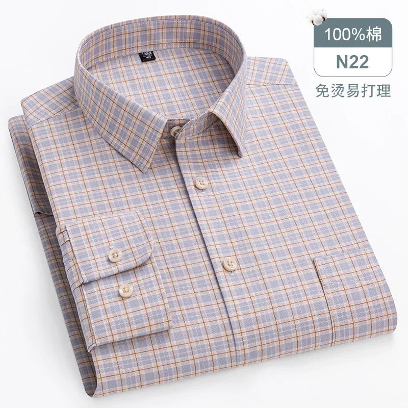 Oversized Cotton Oxford Business Shirt