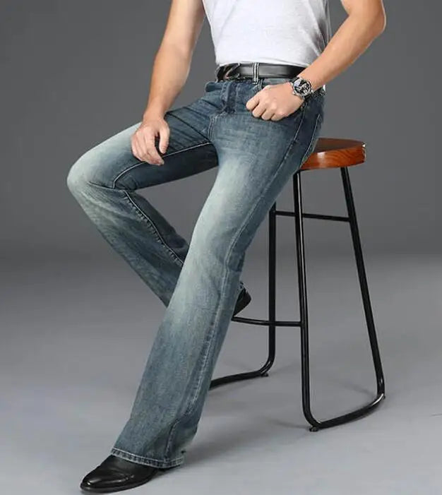 Flared Jeans Loose Men Jeans