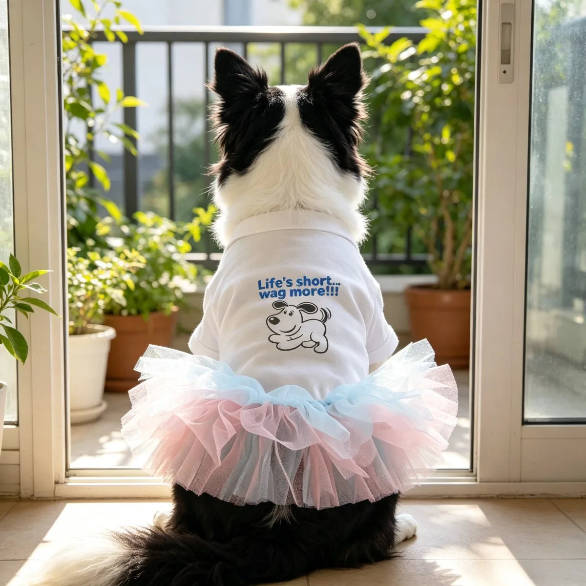 1pc  Pet Dress Adorable Printed Design Pet Apparel Dog Cat Dress Fit for  Bichon Teddy Puppy Kitten Daily Outing Dress