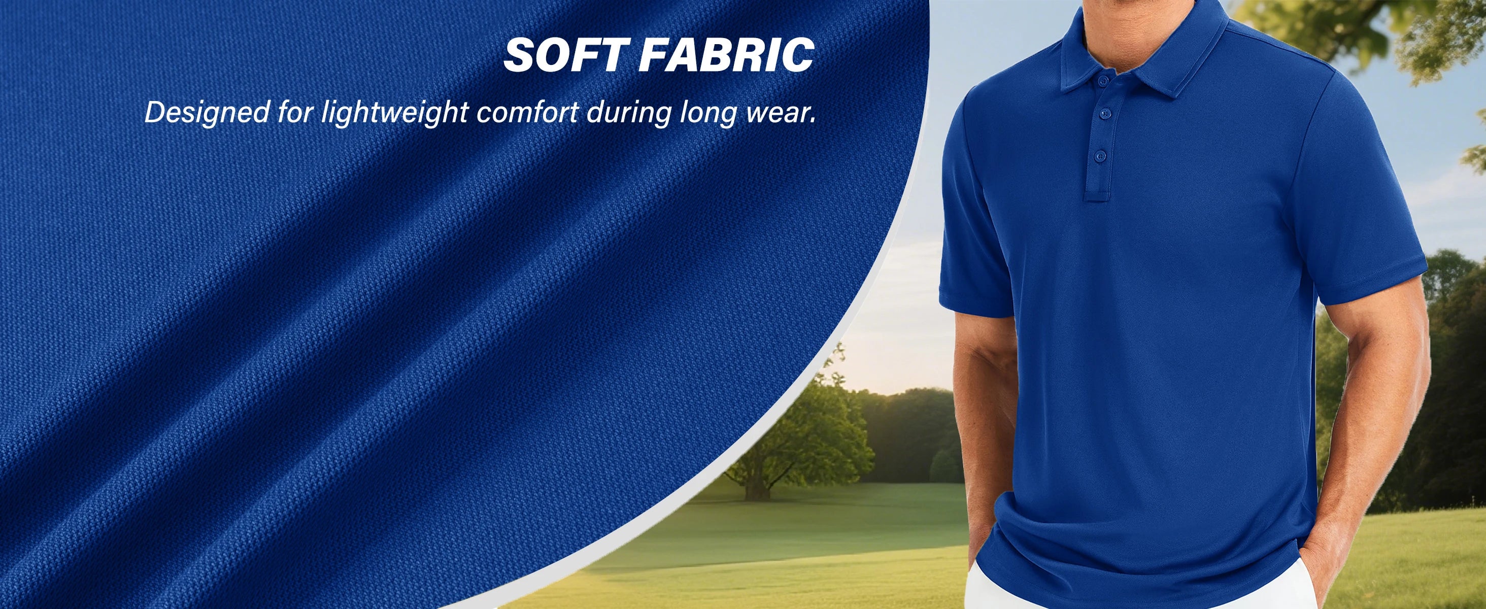 Quick Dry Lightweight Golf Polo