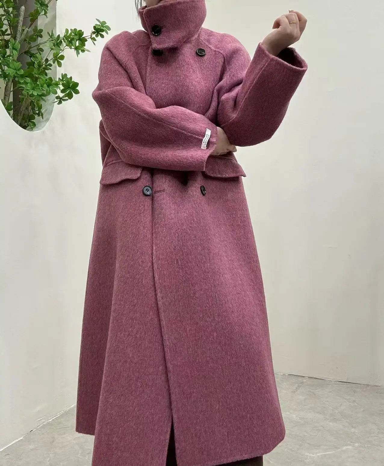 Retro Double-Sided Wool Short Coat