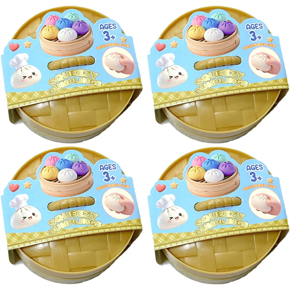 Glitter Dumpling Sensory Squeeze Toy