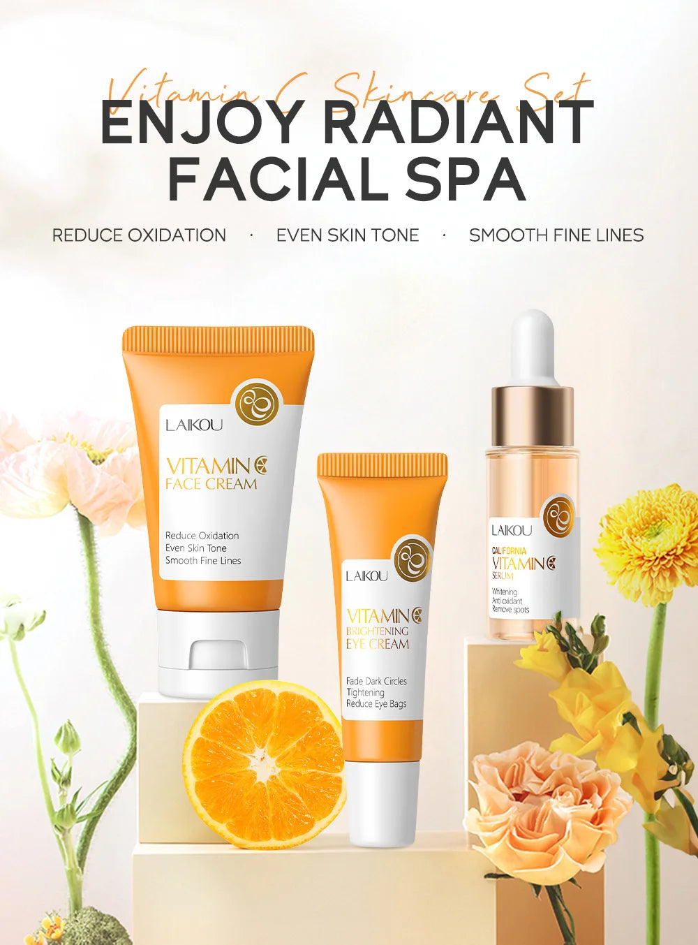Vitamin C Sakura Facial Care Set