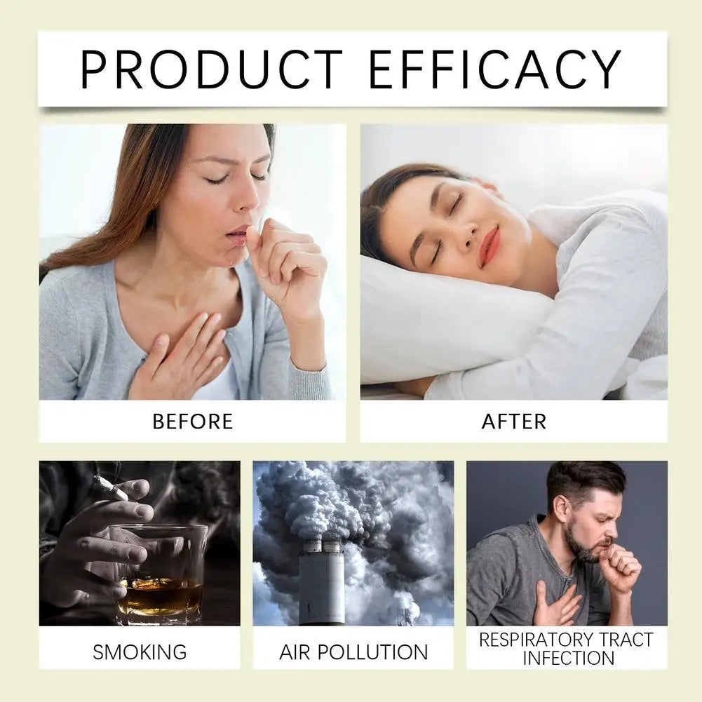 Herbal Diffuser with Mullein/Thyme/Mints Guarana/Green Tea Natural Energy Boost Clear Breathing Support for All Ages