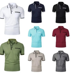 Slim Breathable Summer Pocket Polo