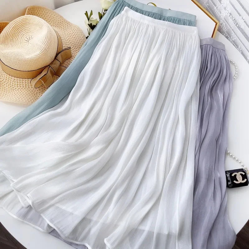 TITLE: Sophisticated Style A Line Skirt