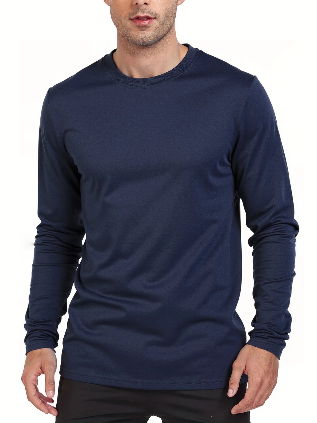 Classic Long Sleeve Men Tee