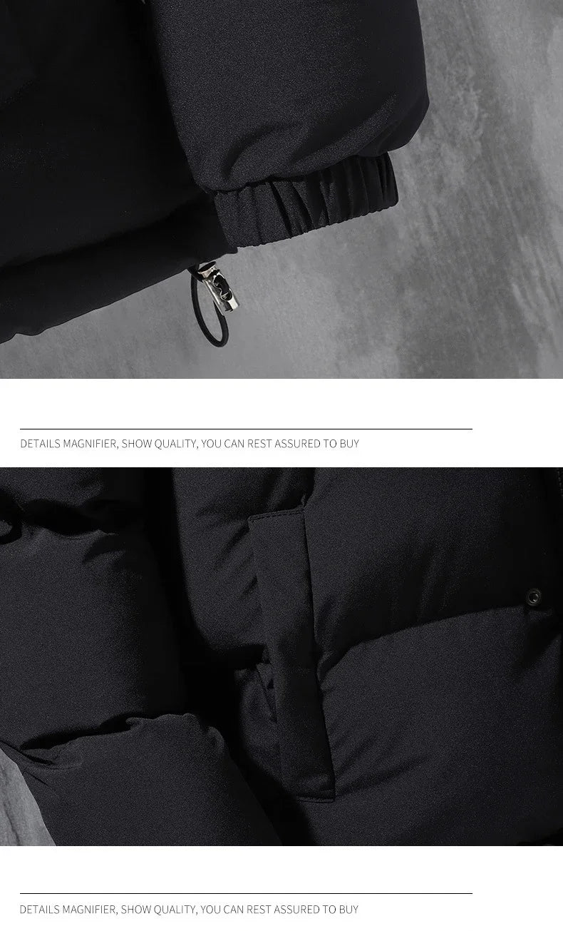 Warm Hooded Parka Jacket
