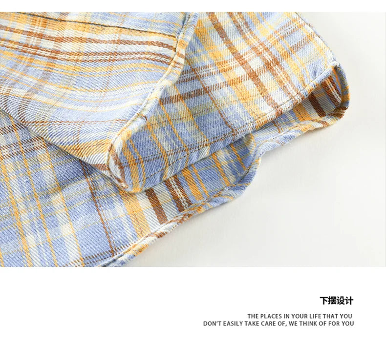 Plaid Casual Long Sleeve Shirt