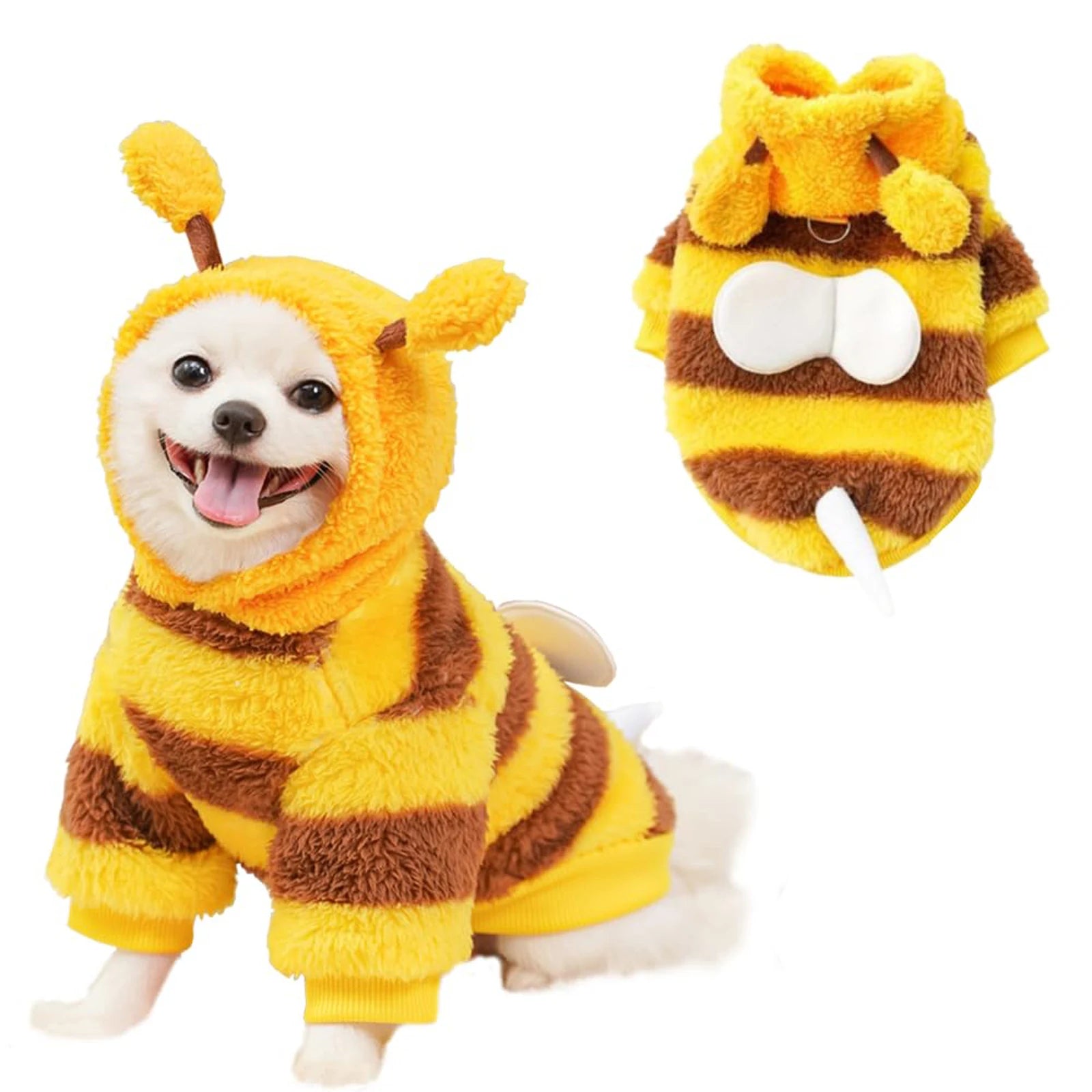 Color Block Winter Puppy Hoodie