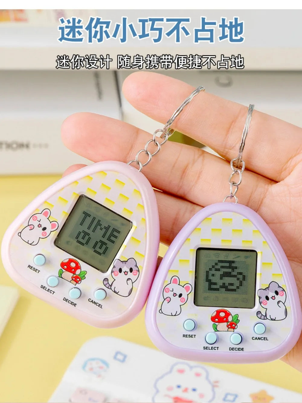 Electronic Pets Game Toys Virtual Tamagotchi in Russian Original German Spanish Polish Digital Animals Toys For Kids Child Pixel