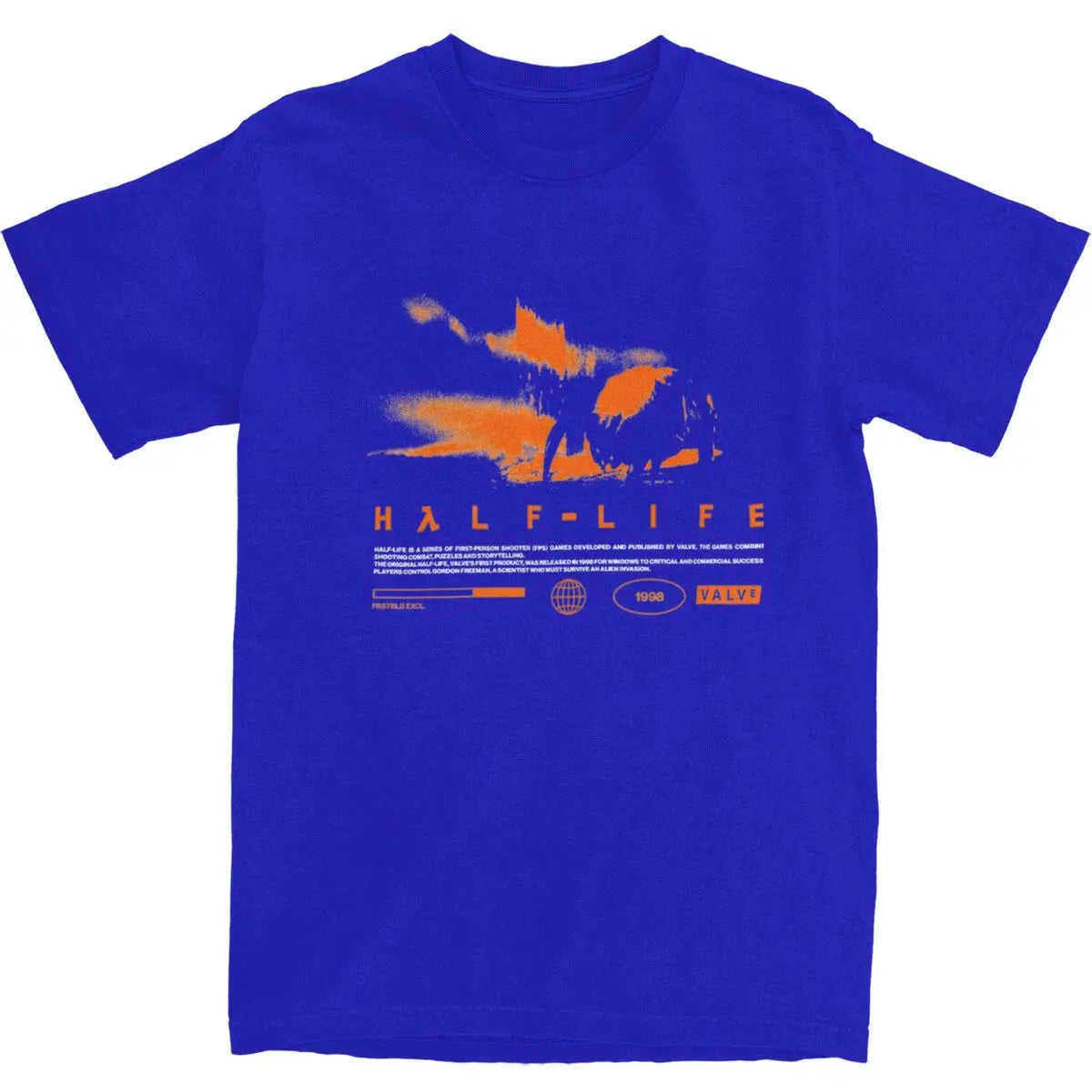 Pixel Print Cotton Men Tee