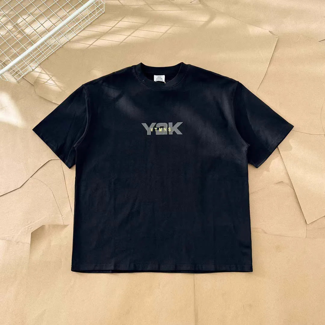 Oversized Heavy Cotton Print Tee