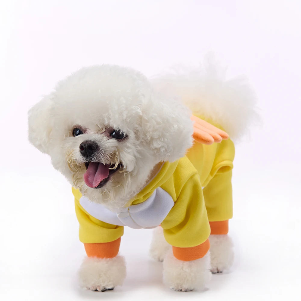 Yellow Chicken Pet Holiday Costume