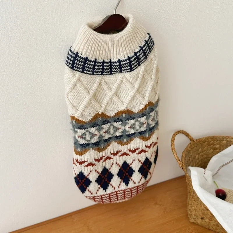 Dog Clothes Pet Sweater Knitted Pullovers Sweaters for Small Medium Dogs Chihuahua Puppy Pet Sweater Yorkshire Pure Dog Sweaters
