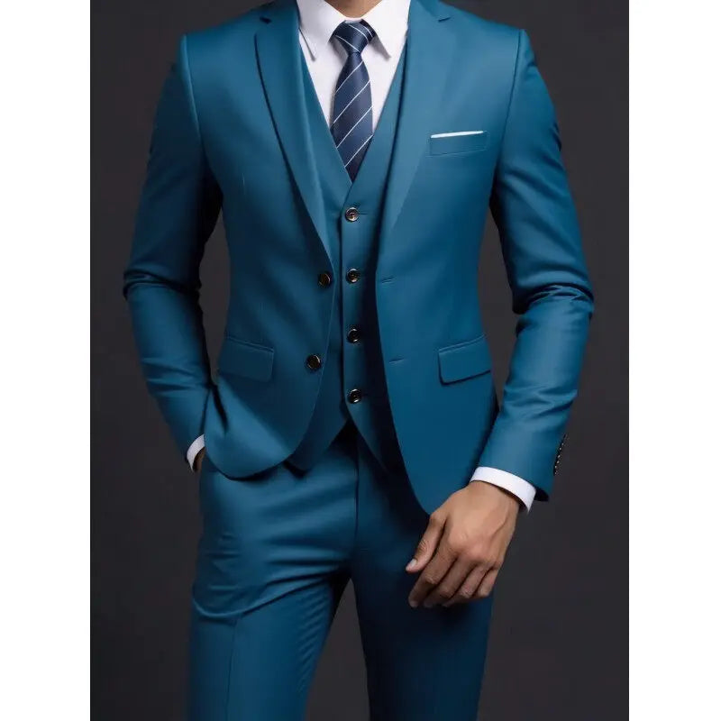 British Style Three Piece Suit