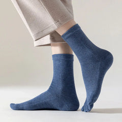 Breathable Cotton Toe Sports Socks