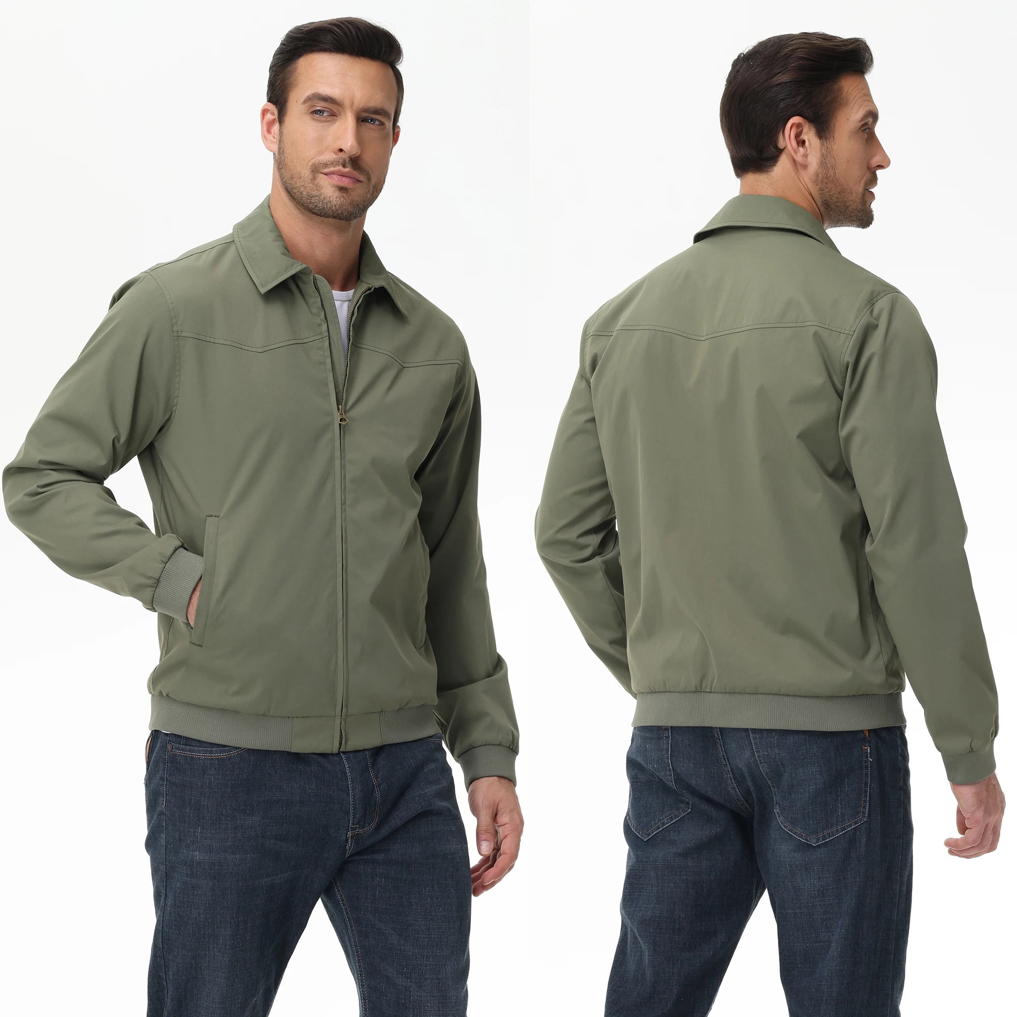 Slim Waterproof Cargo Jacket
