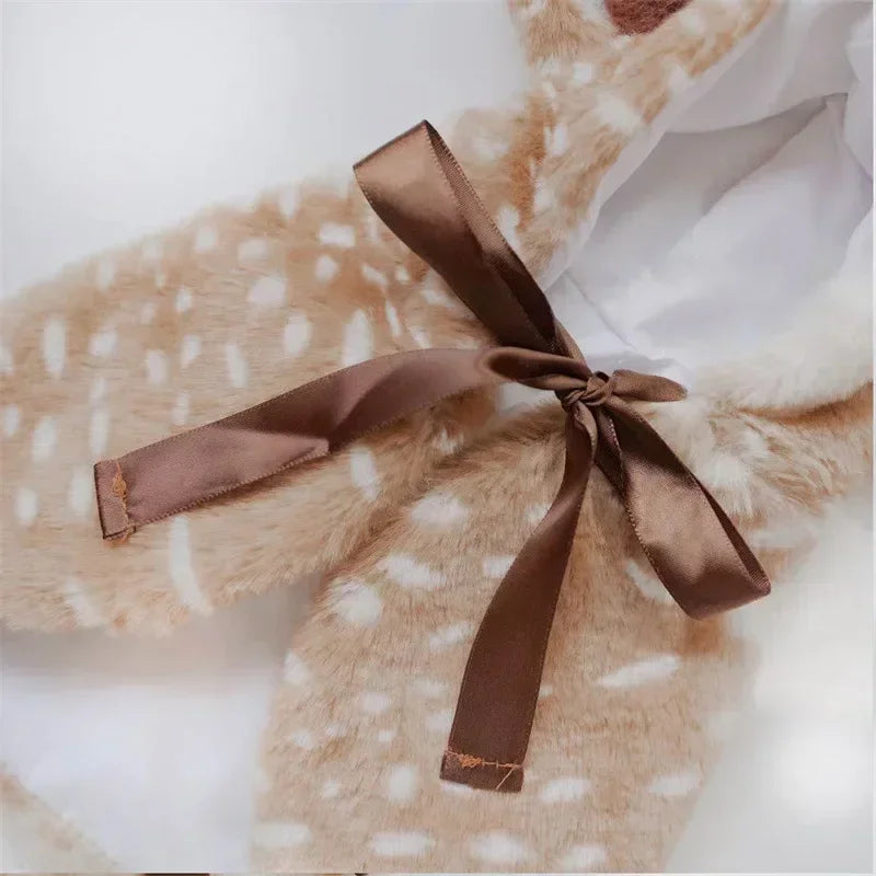 Elk Cape Pet Christmas Costume