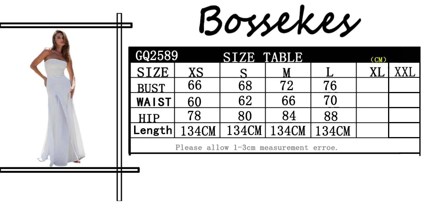 Elegant Backless Sleeveless Evening Gown