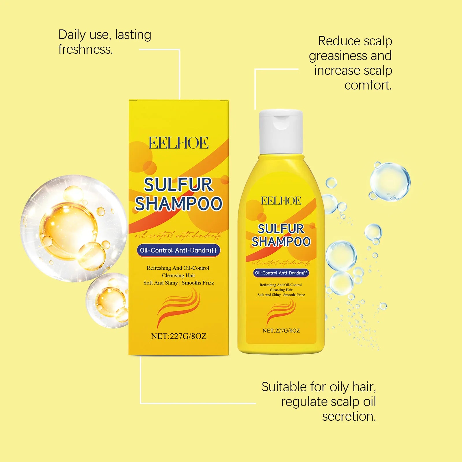 Sulfur Scalp Cleansing Shower Set