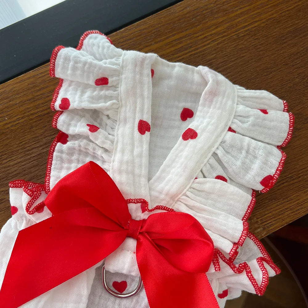 Sweet Cotton Pet Skirt Dress