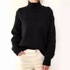 Winter Turtleneck Knit Pullover Sweater