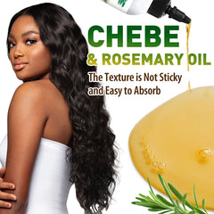 Hair Care 5pcs Rosemary & Chebe Oil Men and Women Dry Frizzy Hair Moisturize Nourish Products Chebe Butter & Powder with Serum
