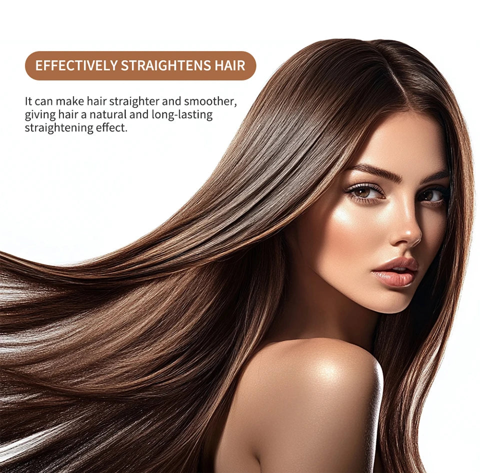 Hair Straightening Lotion Professional Keratin Treatment Cream Smoothing Soft Repair Perms Damaged Frizz Hair Care Products