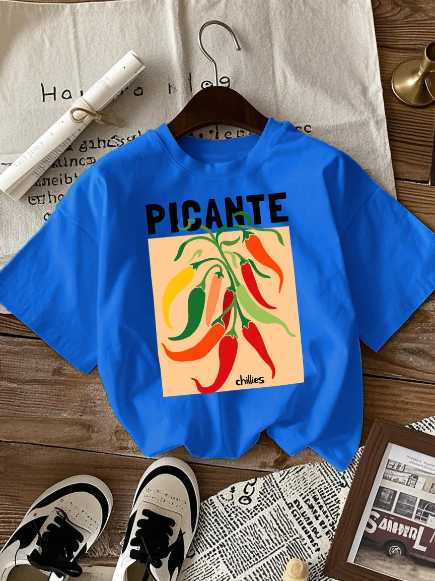 Picante Chillies Streetwear Cotton Tee