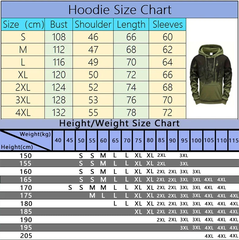Men's Hoodie High Quality Hooded Long Sleeve Ink-splashed Sweatshirt Autumn Winter Daily Casual Sporty Jogging Fashion Outwear