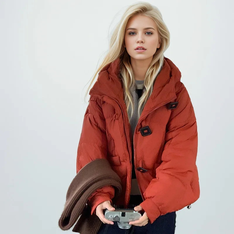 Padded Hooded Winter Cotton Jacket