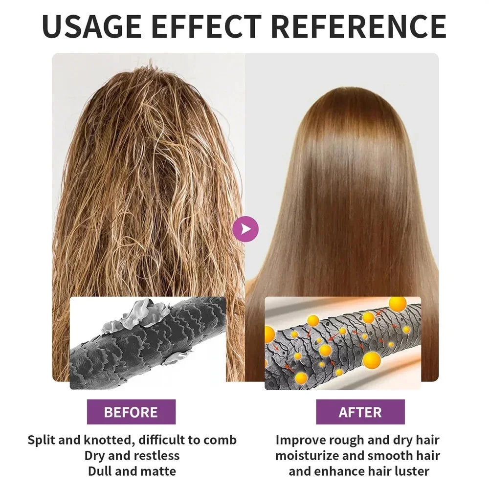 Caviar Keratin Hair Mask 5 Seconds Repair Damaged Frizzy Hairs Soft Smooth Shiny Nutrition Deep Moisturize Nourishing Hair Care