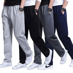 2025 new Joggers Men Jogging Sweatpants Sportswear Knit Tracksuit Sports Pants Trousers Wide Leg Clothing ﻿