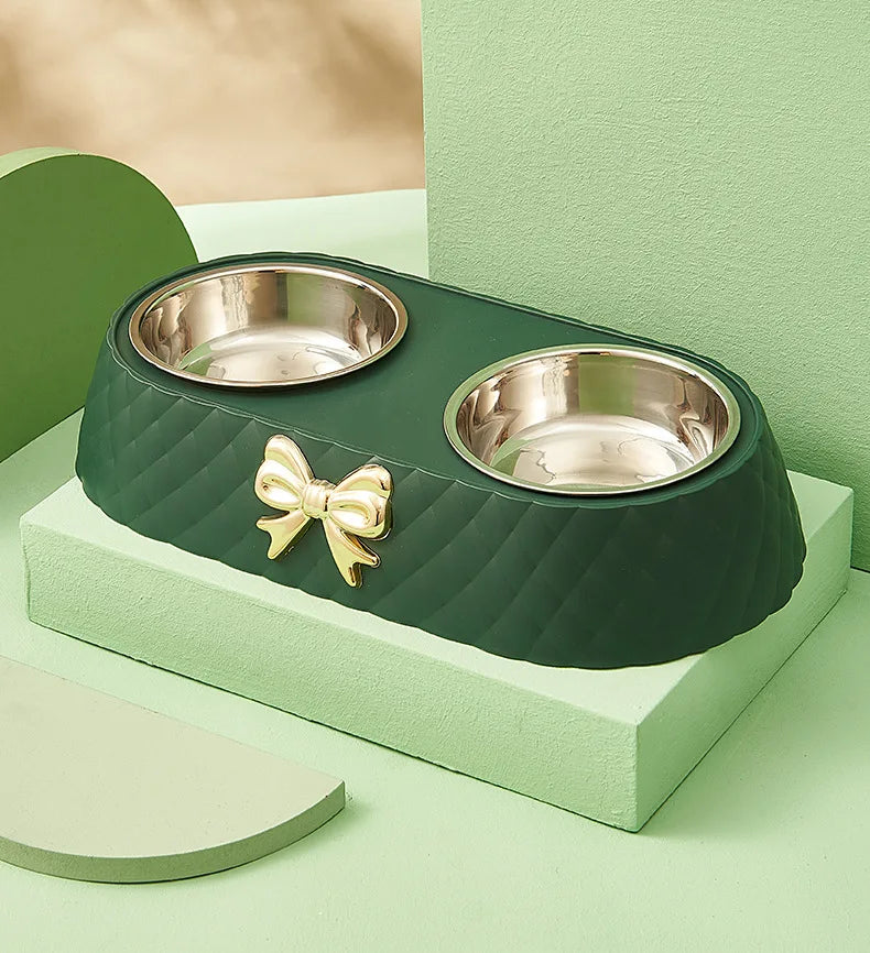 Bow-Tie Base Light Luxury Bowl