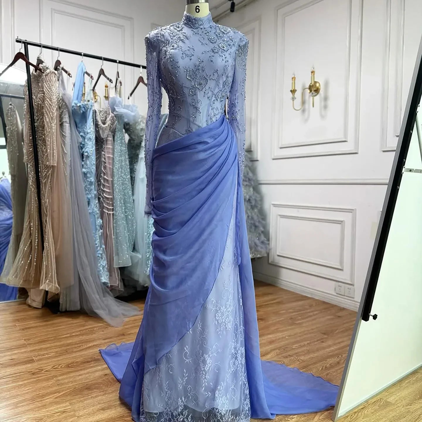 Customized Delicate Party Dress Brown Evening Dresses for Special Occasions Prom Dresses Mermaid Elegant Party For Woman’s Gowns