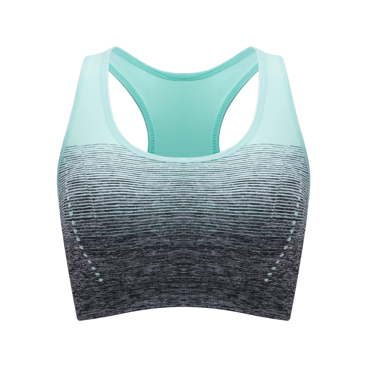 Sports Bra High Stretch Breathable Tops Fitness Women Padded for Running Yoga Gym Crop Bra Gradient Sports Bra for Workout Tops