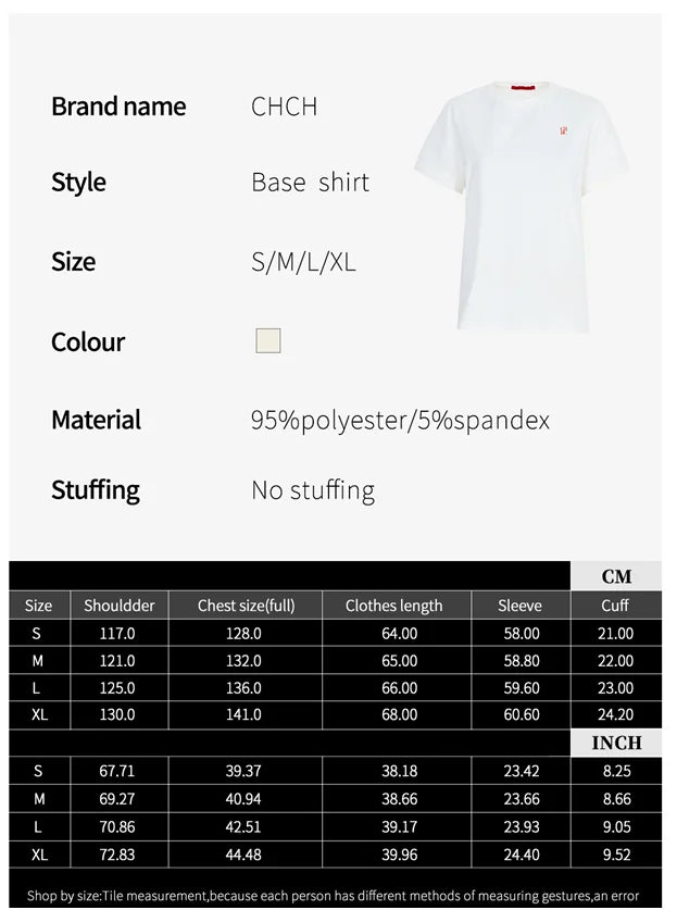 Women's T-shirt casual new style beige embroidery design fashion versatile T-shirt